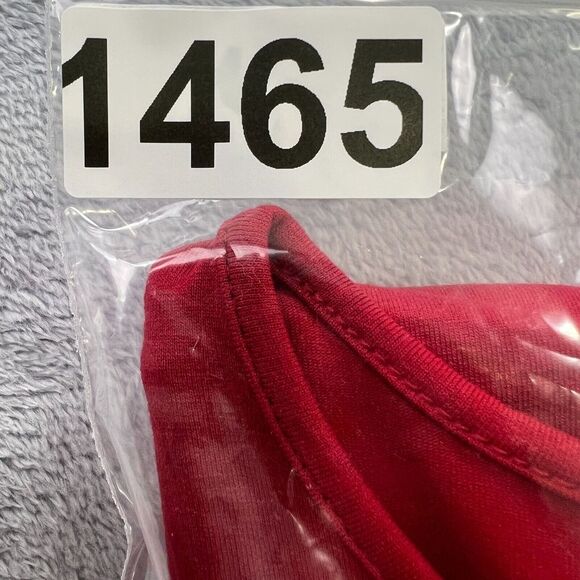 J Jill Wearever Collection Red Tiered Dress Medium Long Sleeve Career Business - Picture 8 of 8